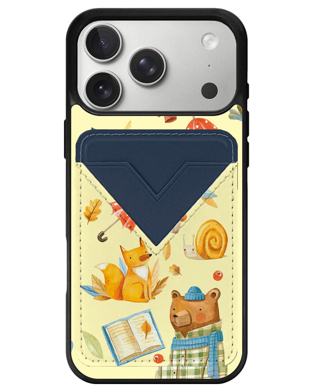 iPhone Avant Wallet Case - Bear & Fox