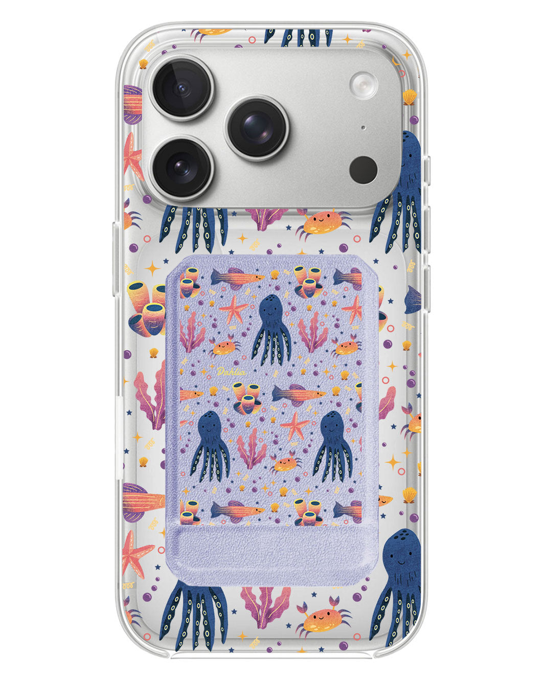 iPhone Magnetic Multifold Wallet - Underwater Dreams 1.0