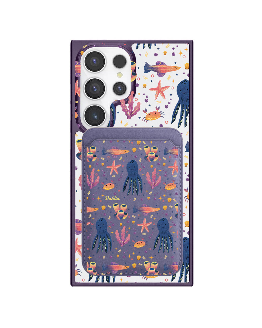 Android Magnetic Wallet Case - Underwater Dreams 1.0