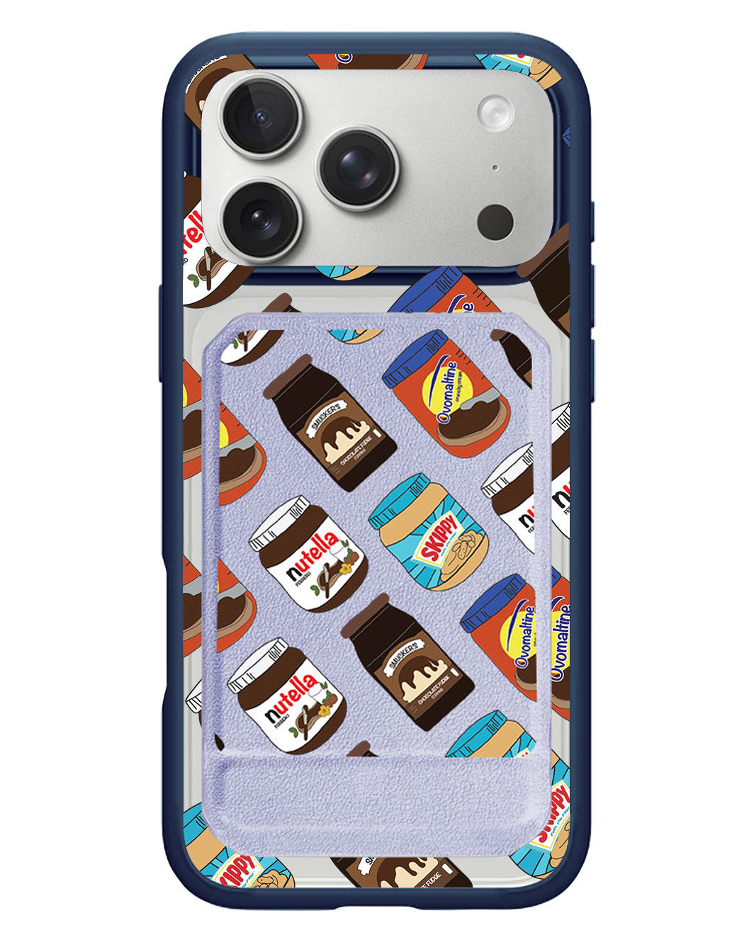 iPhone Magnetic Multifold Wallet - Choco Spread