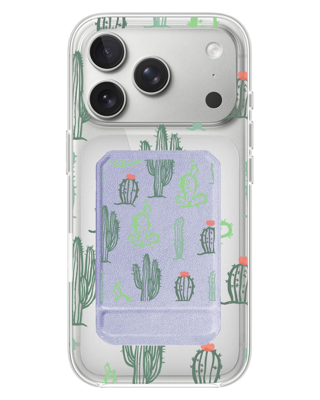 iPhone Magnetic Multifold Wallet - Cactus 1.0