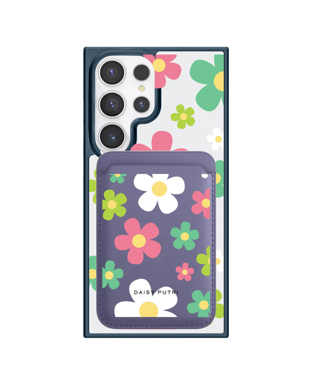 Android Magnetic Wallet Case - Daisy Wild