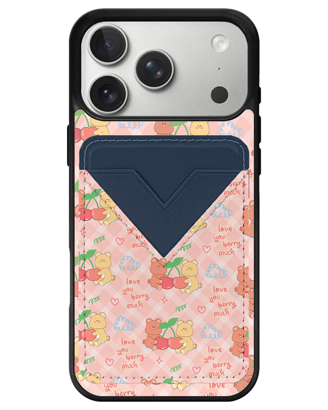 iPhone Avant Wallet Case - Cherry Bear