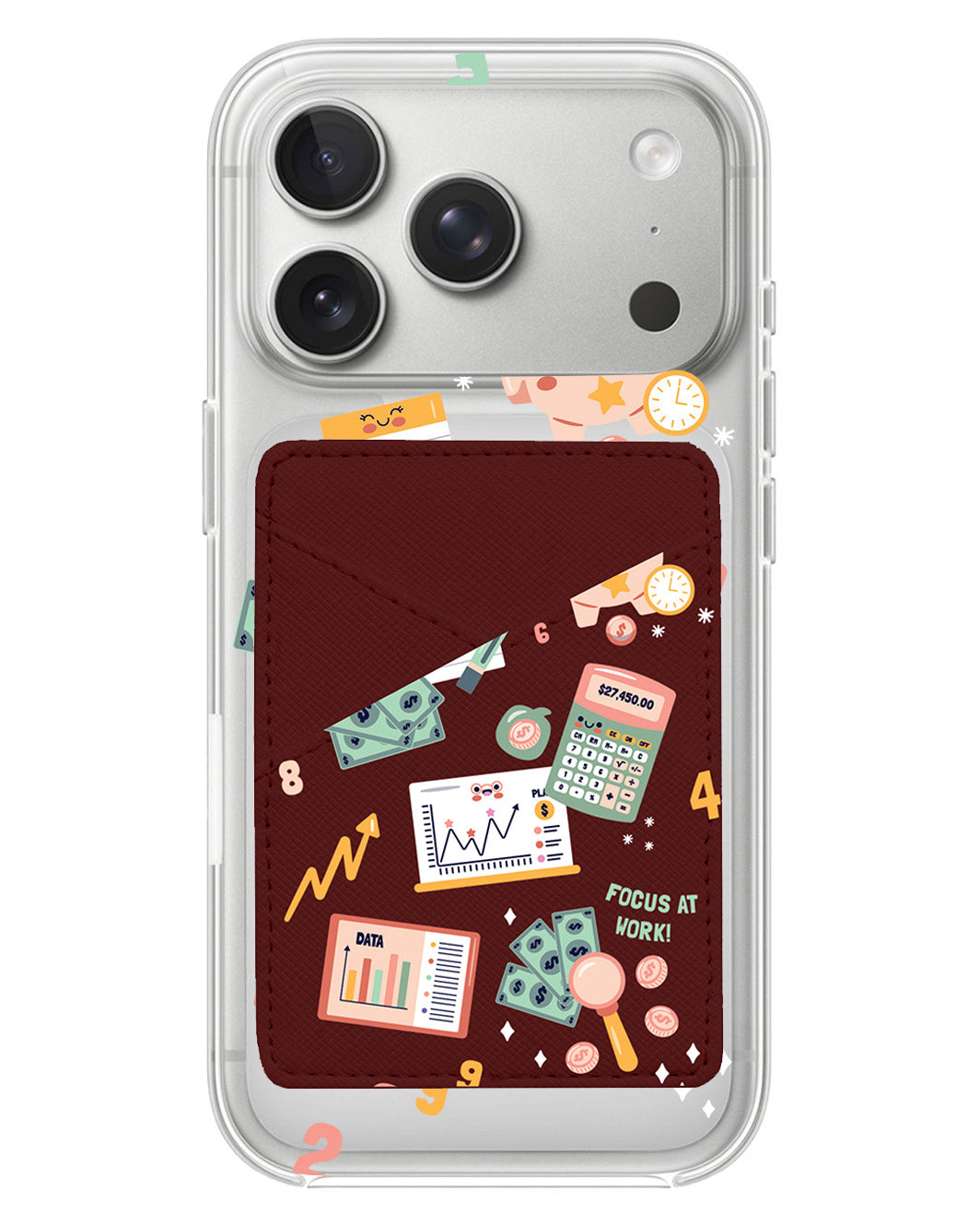 iPhone Phone Wallet Case - Finance