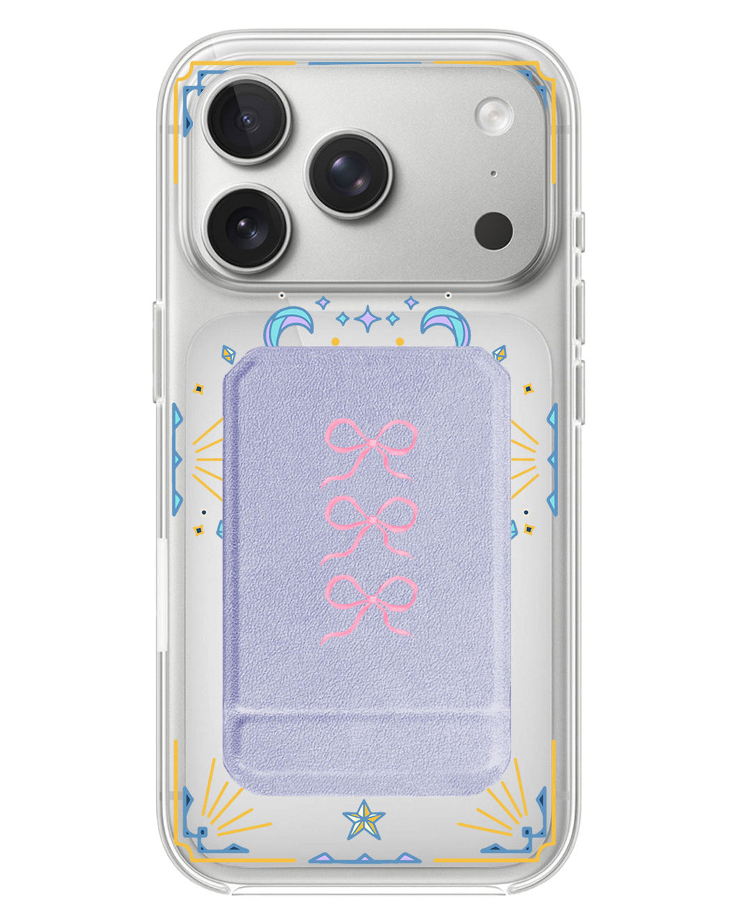 iPhone Magnetic Multifold Wallet - Cosmic Dream