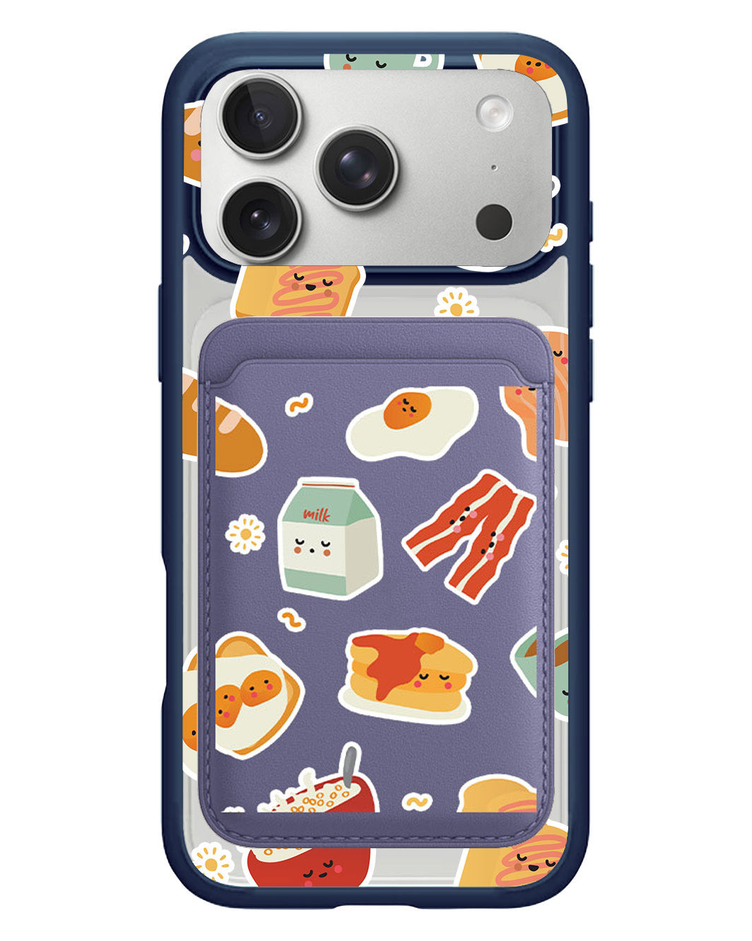 iPhone Magnetic Wallet Case - English Breakfast