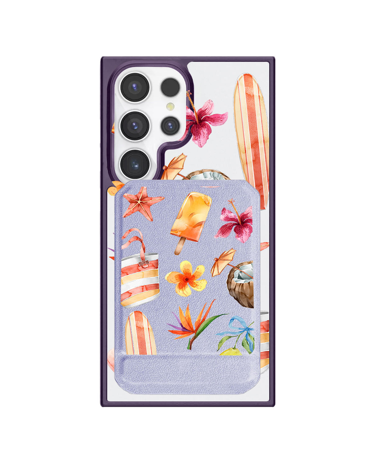 Android Magnetic Multifold Wallet - Aloha 1.0