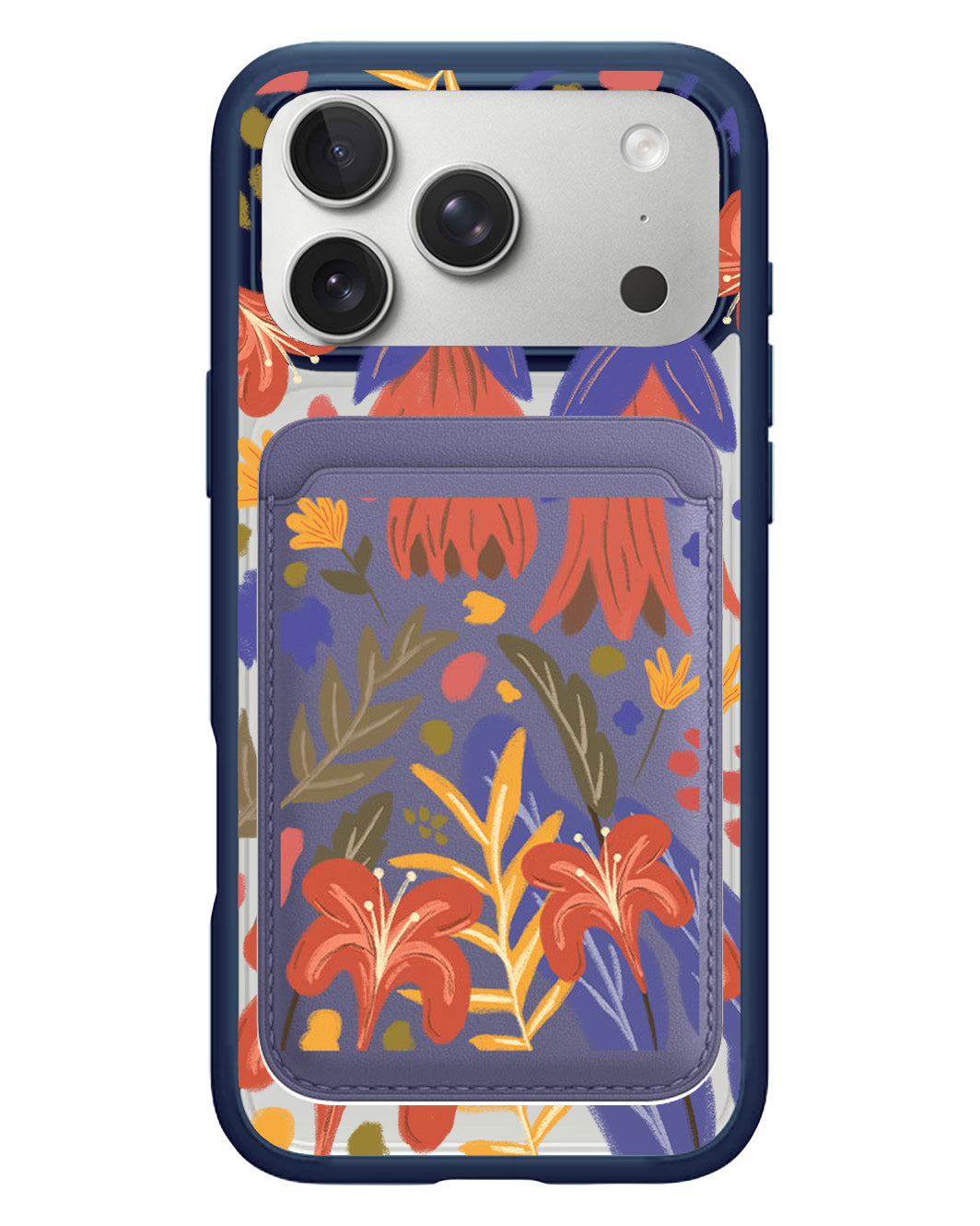 iPhone Magnetic Wallet Case - Nature Lovers