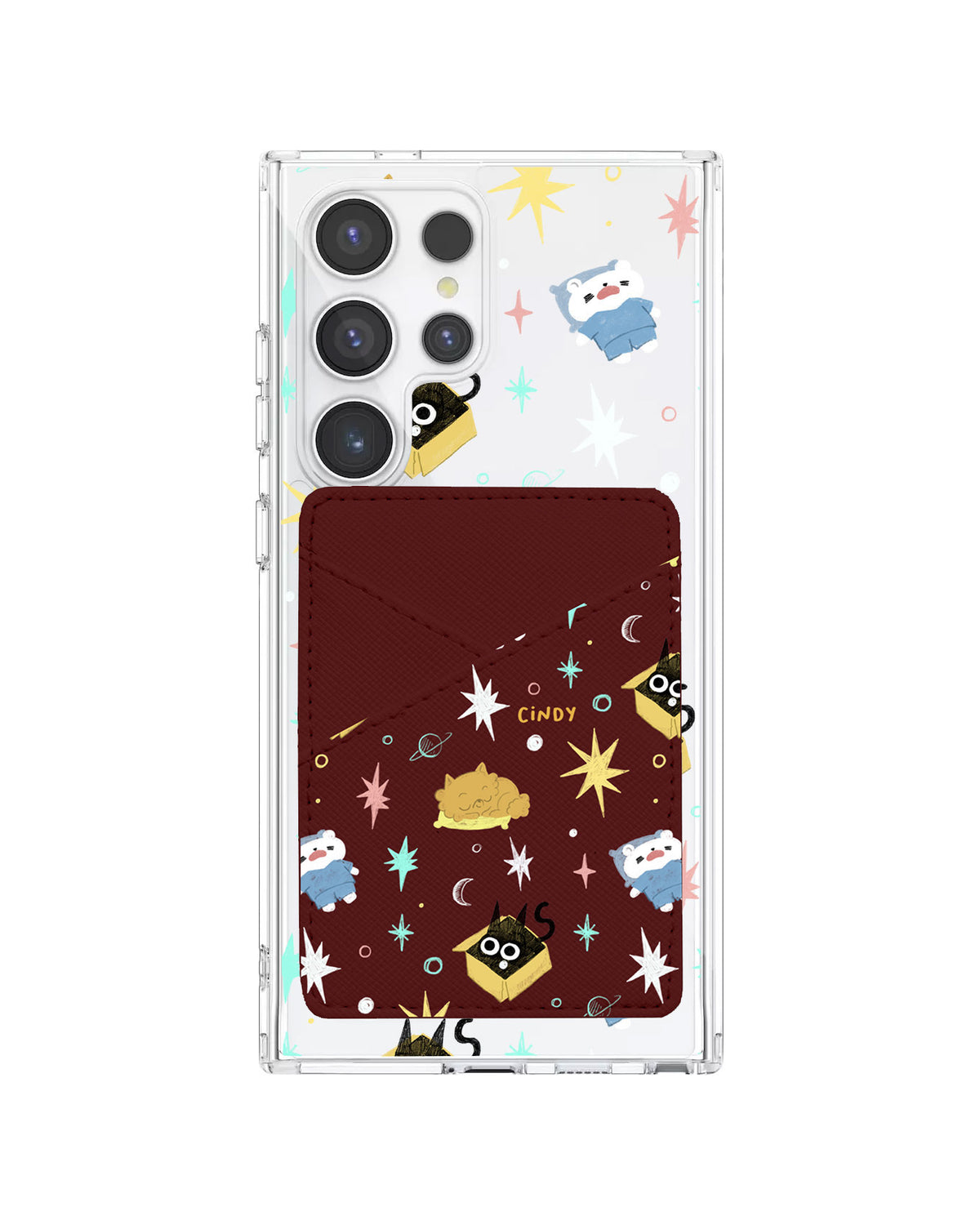 Android Phone Wallet Case - Nightover