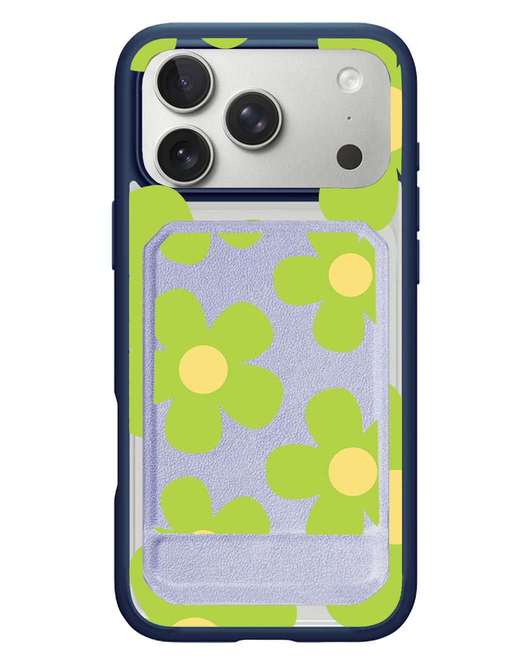 iPhone Magnetic Multifold Wallet - Daisy Bloom