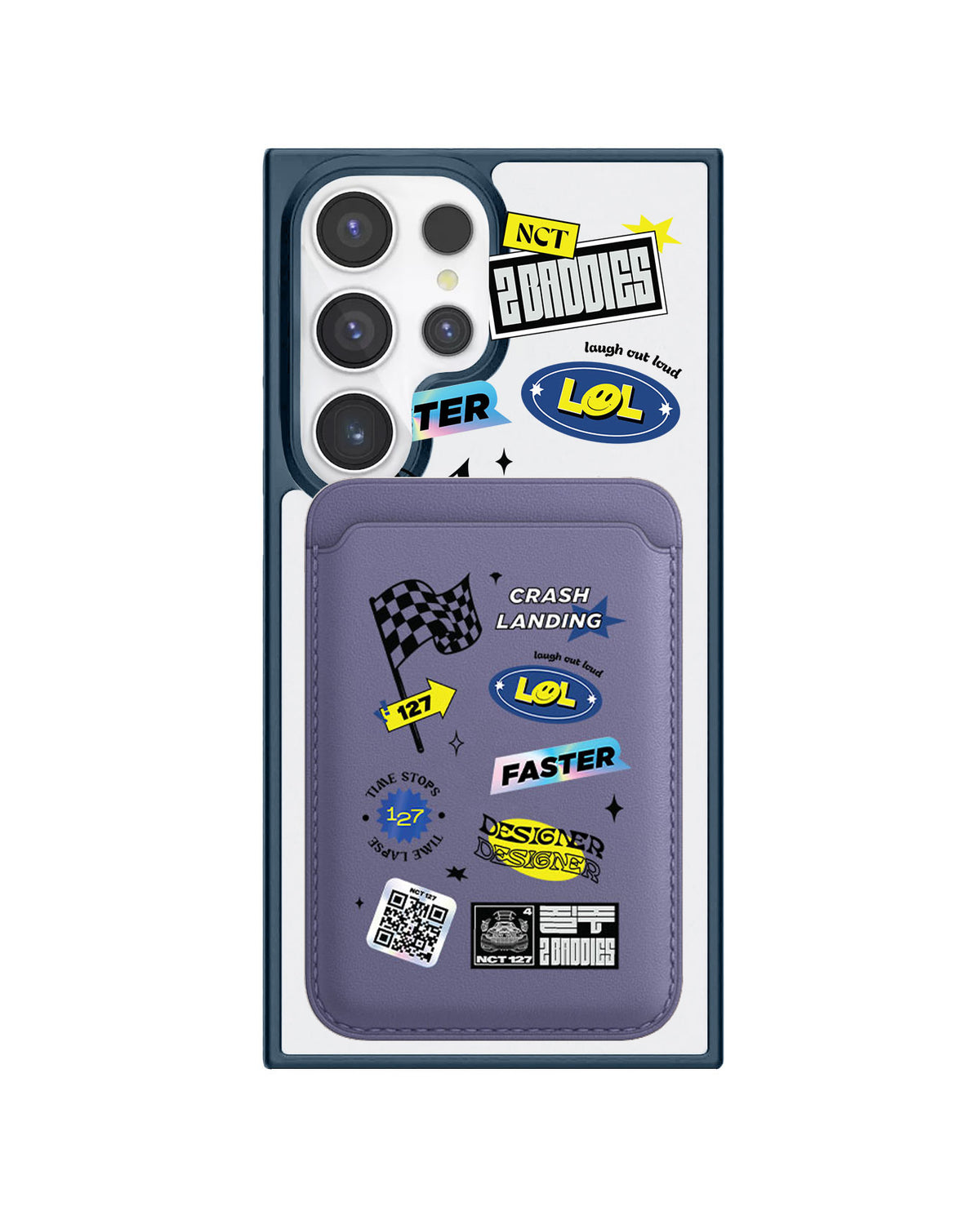 Android Magnetic Wallet Case - NCT127 Sticker Pack
