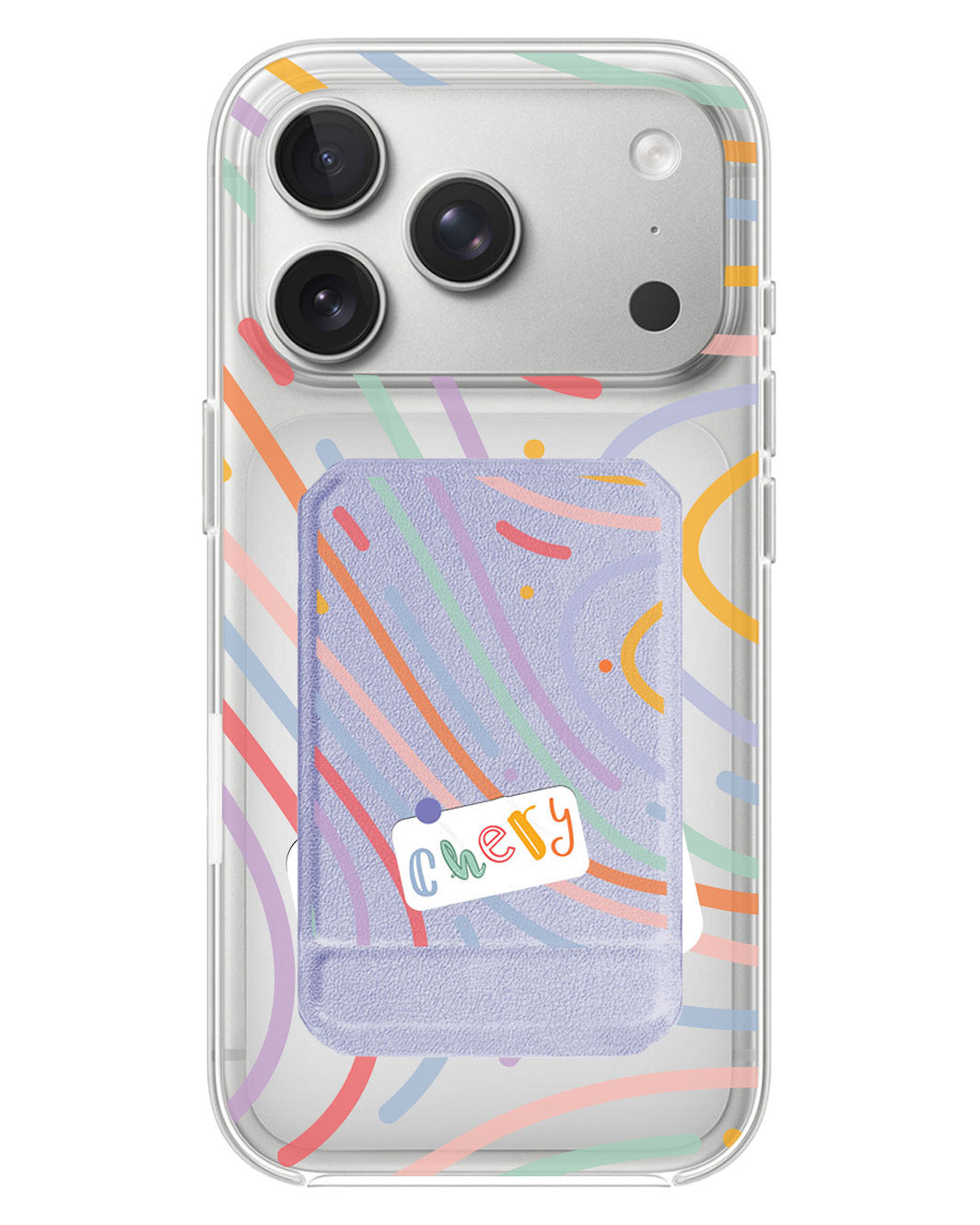 iPhone Magnetic Multifold Wallet - Doodle 2.0 Monogram