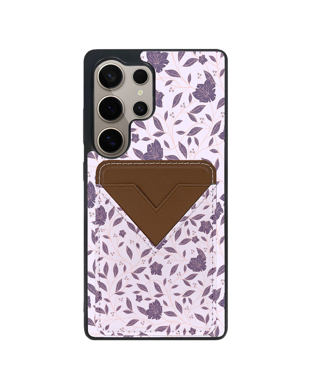 Android Avant Wallet Case - Sketchy Flower 4.0