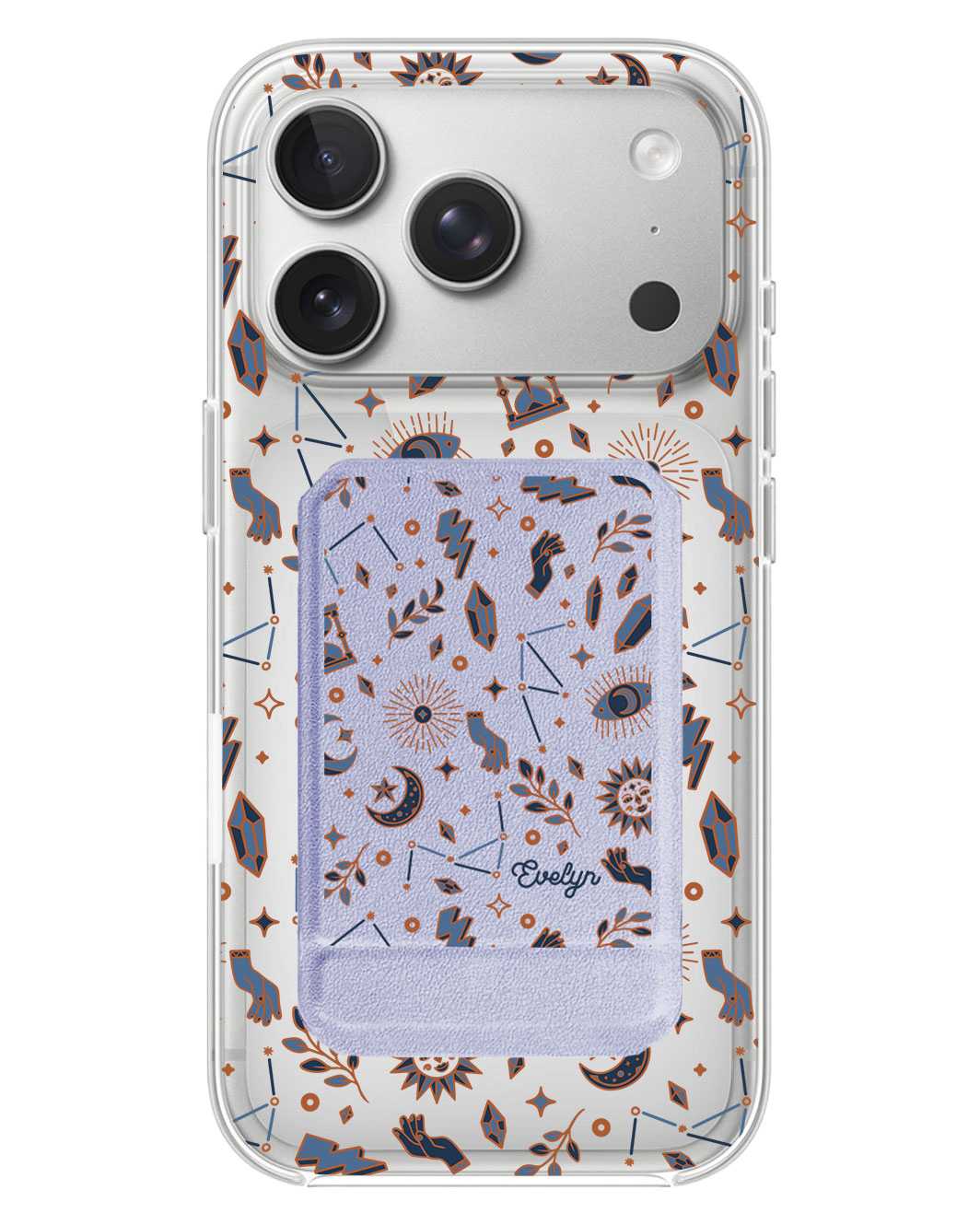 iPhone Magnetic Multifold Wallet - Stardust