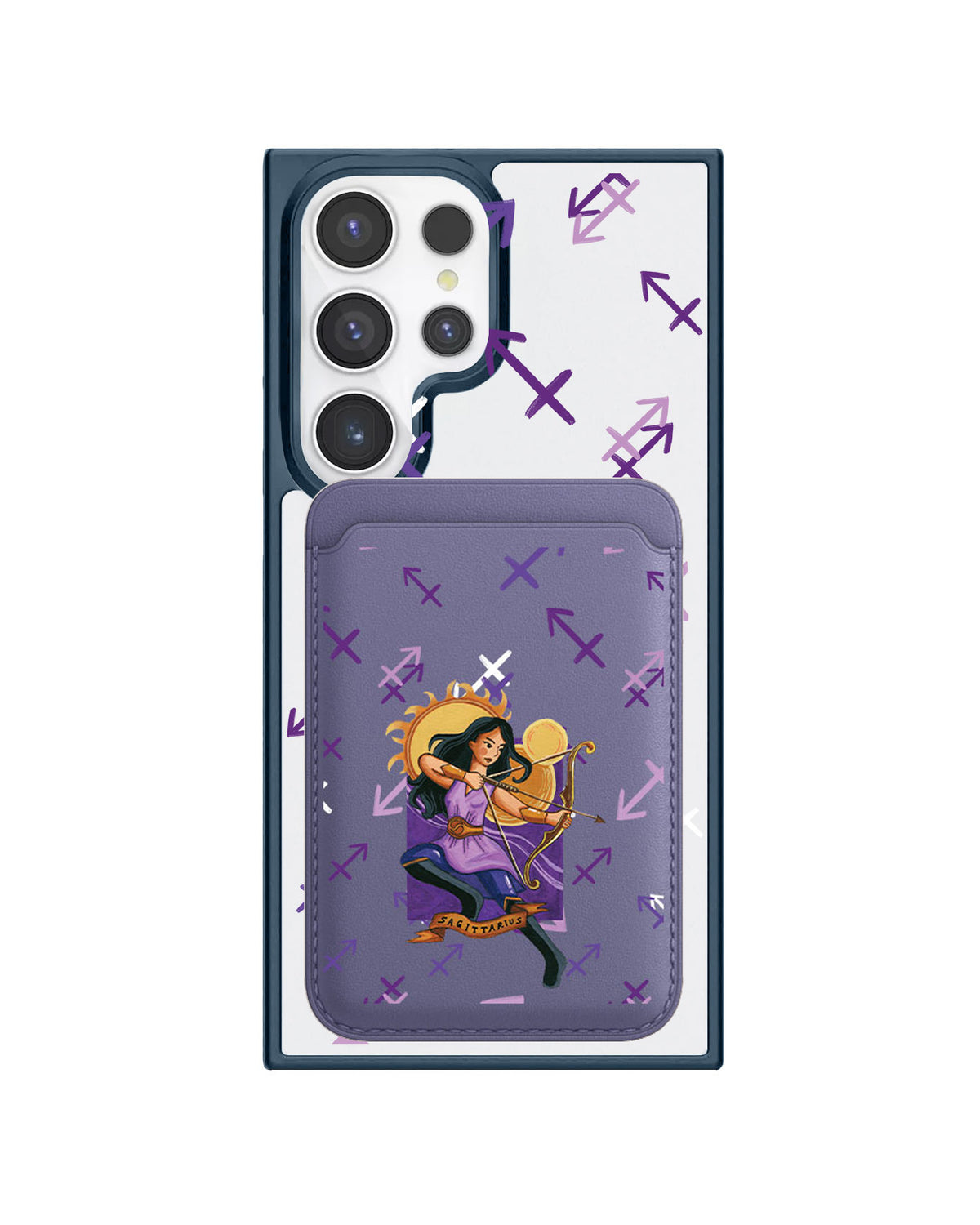 Android Magnetic Wallet Case - Sagitarius