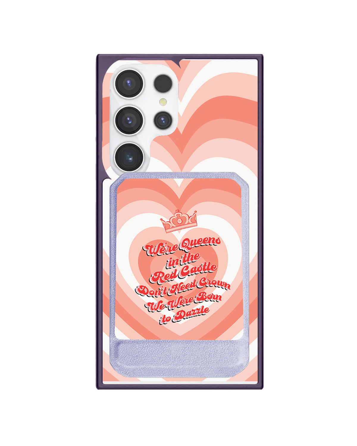 Android Magnetic Multifold Wallet - Red Velvet Luv