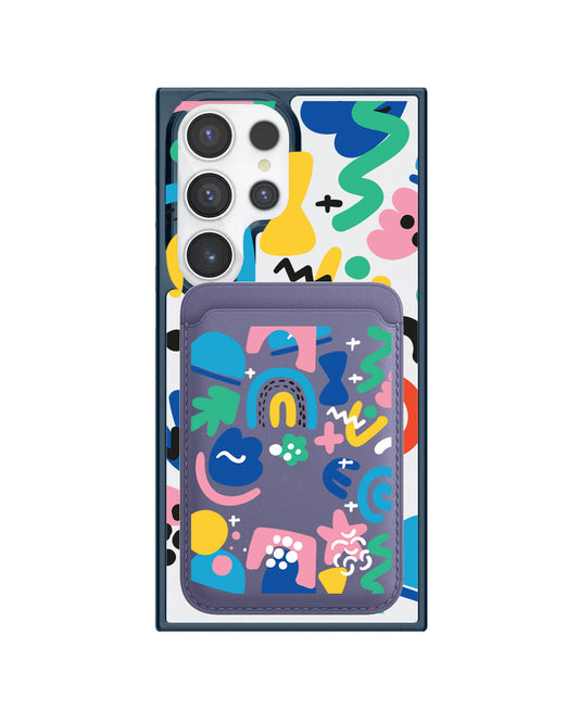 Android Magnetic Wallet Case - Celestial 2.0