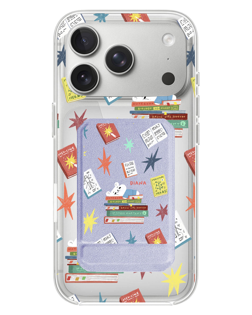 iPhone Magnetic Multifold Wallet - Let Me Sleep