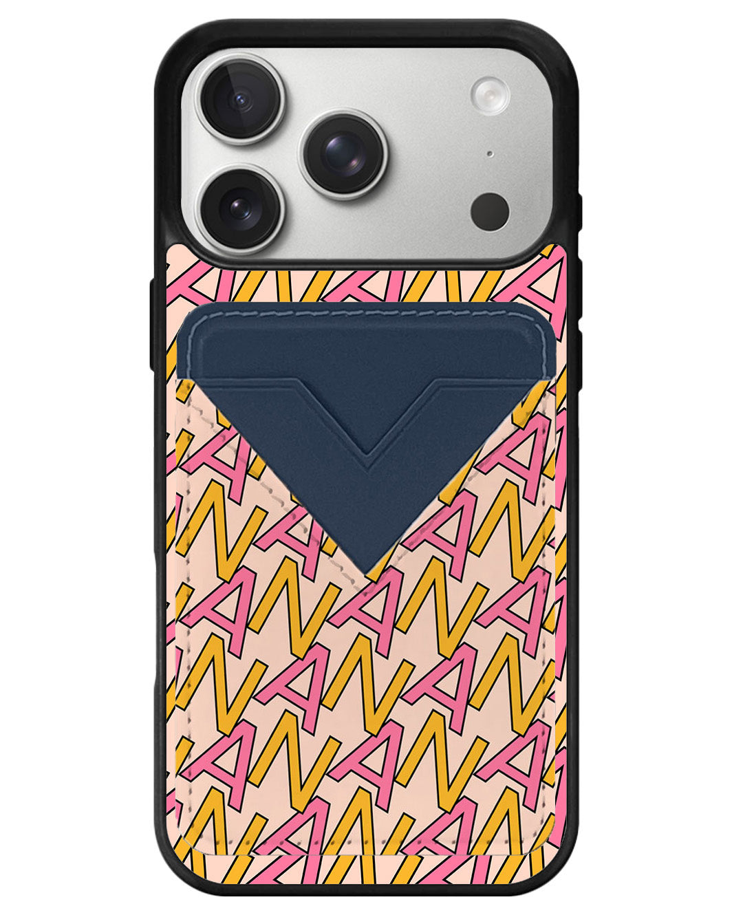 iPhone Avant Wallet Case - Initial Monogram 3.0