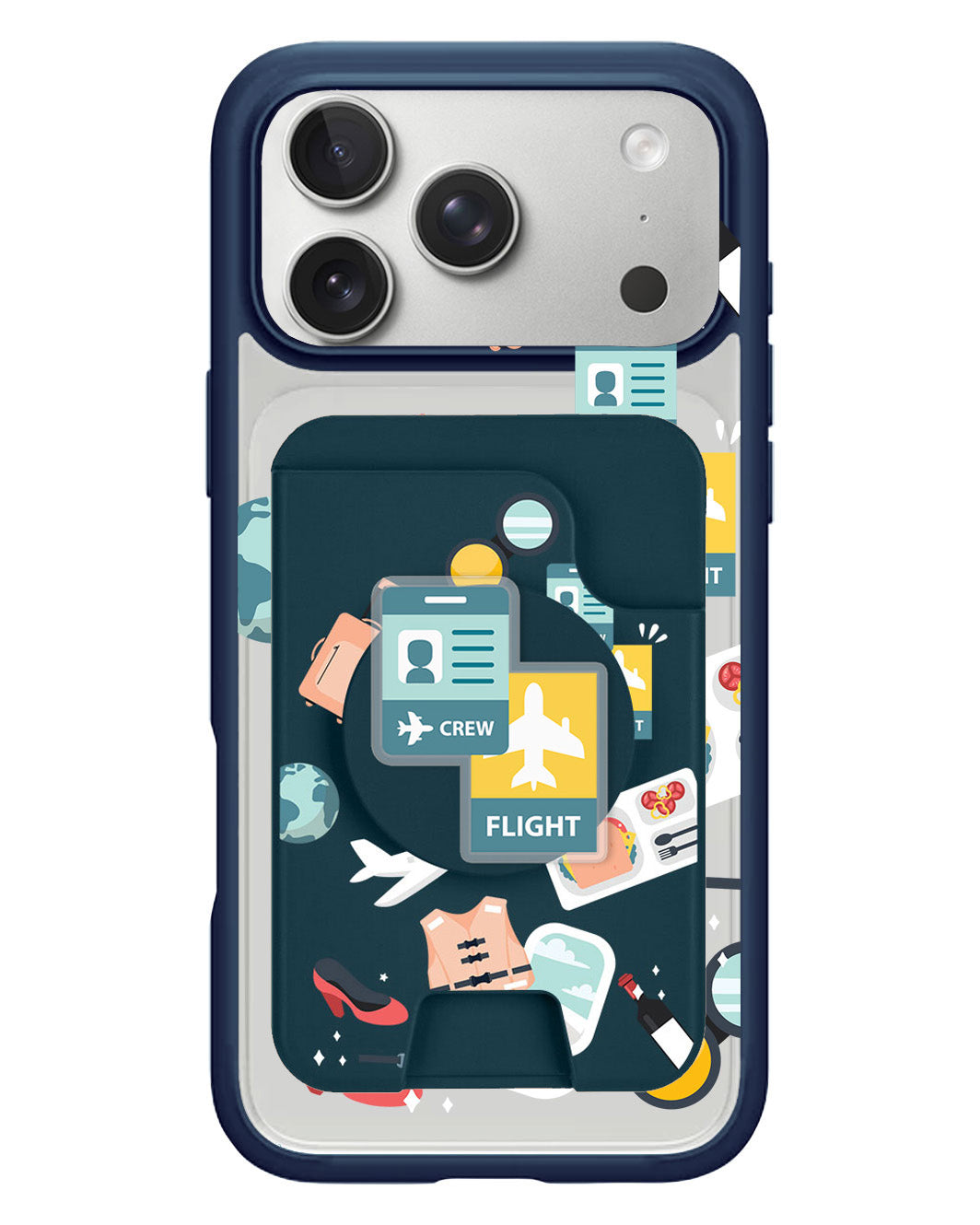 iPhone Magpop Wallet - Stewardess
