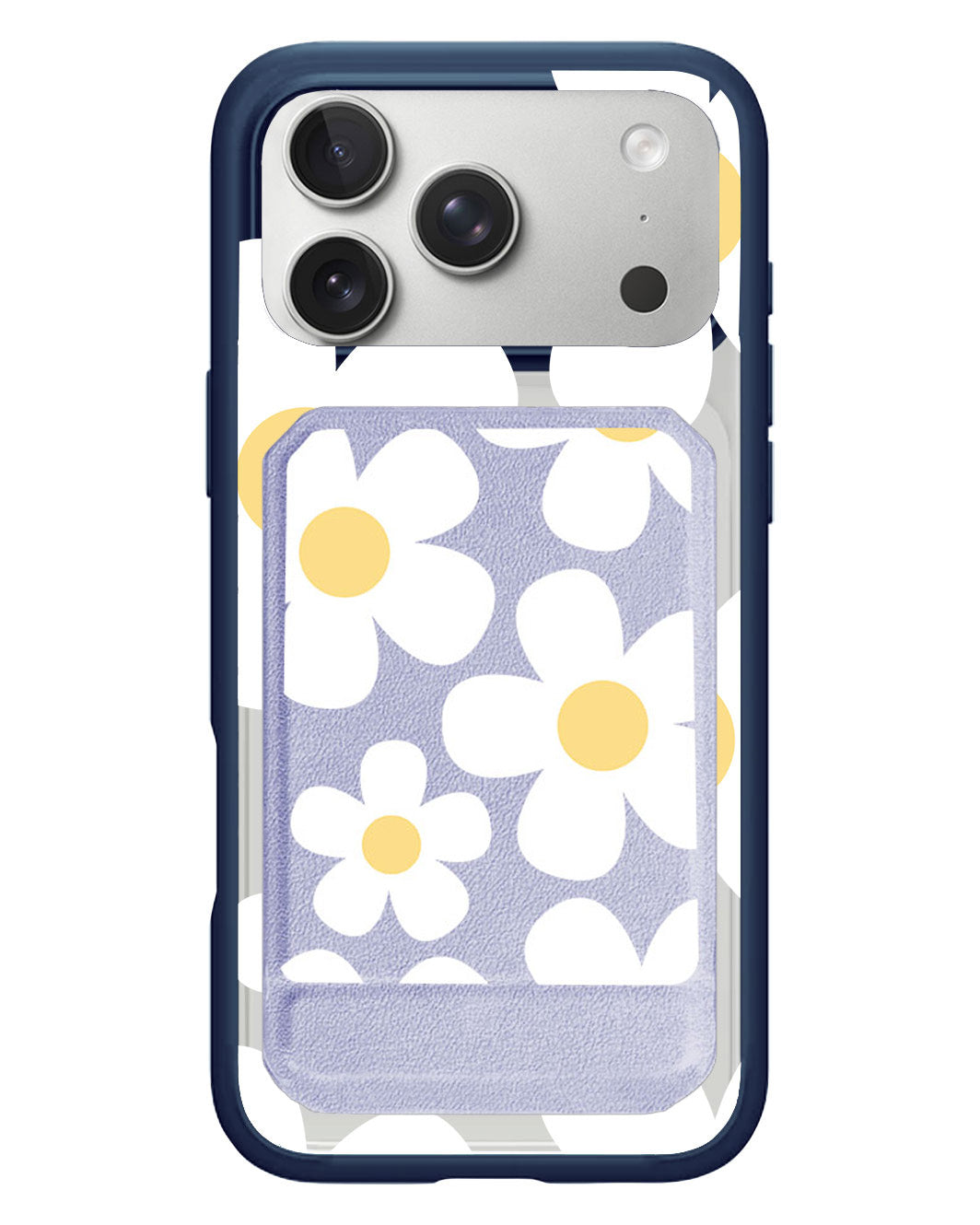 iPhone Magnetic Multifold Wallet - Daisy 1.0