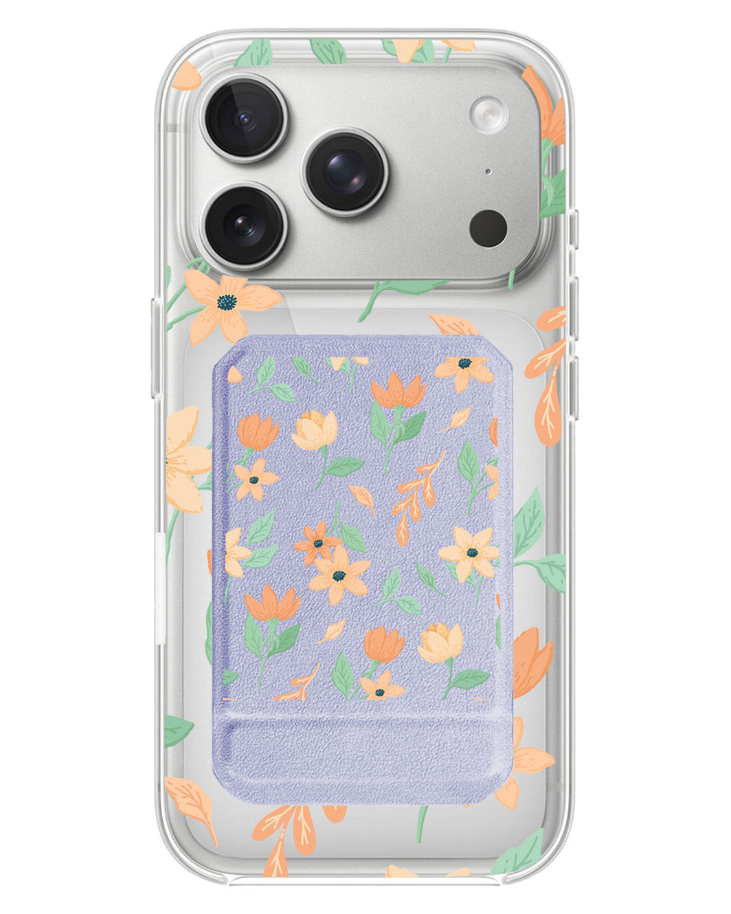 iPhone Magnetic Multifold Wallet - Birth Flower 4.0