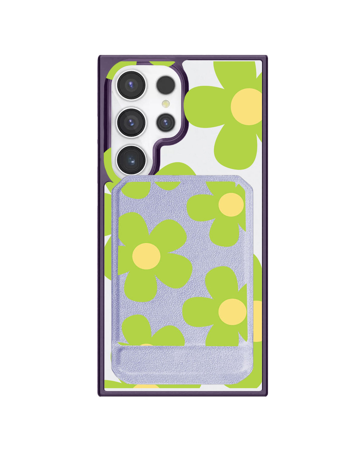 Android Magnetic Multifold Wallet - Daisy Bloom