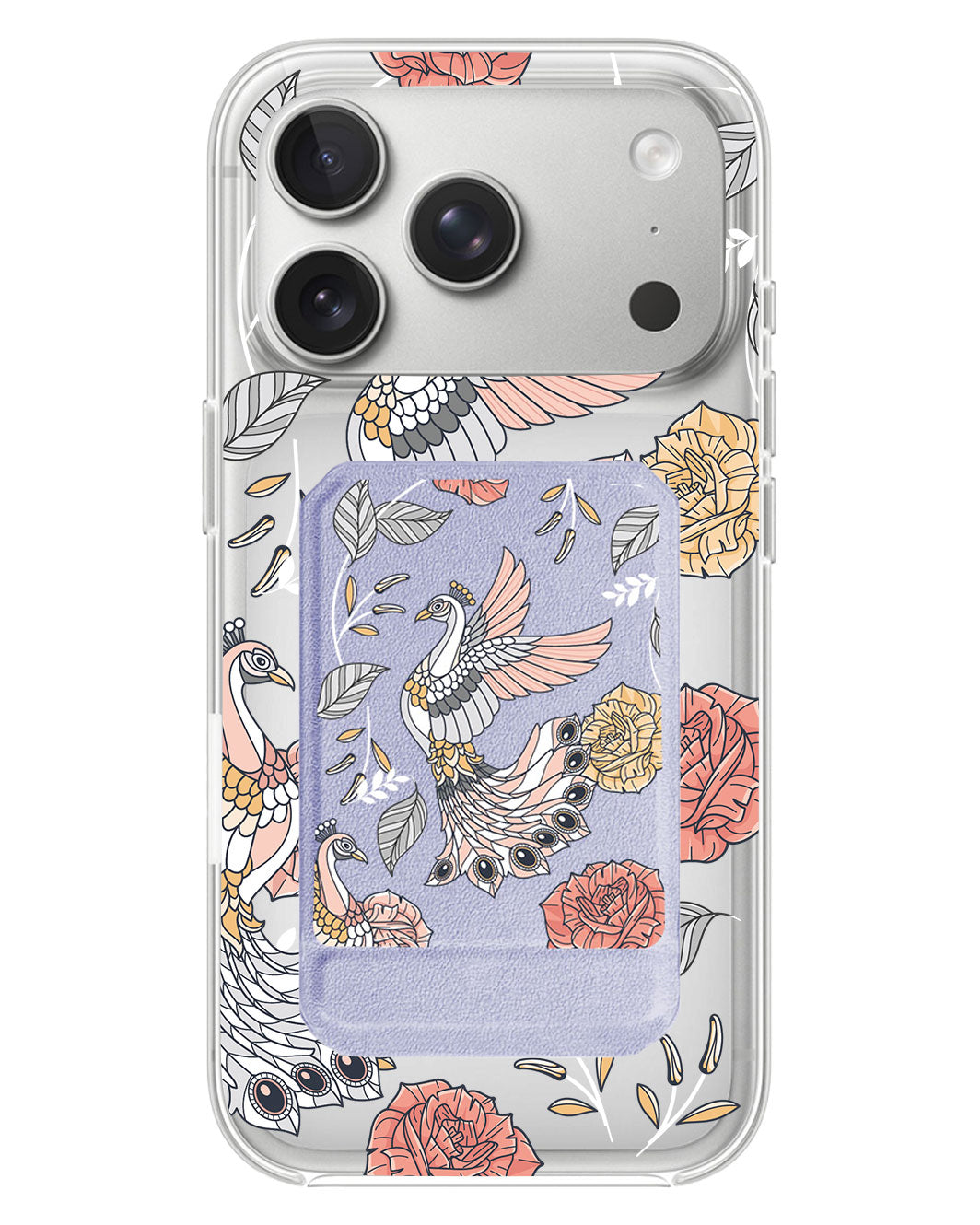 iPhone Magnetic Multifold Wallet - Bird & Paradise 1.0