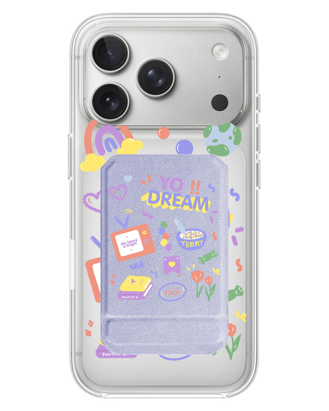 iPhone Magnetic Multifold Wallet - Hello Future