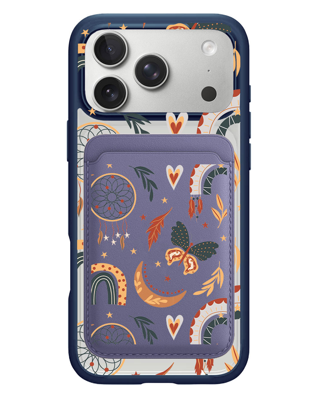 iPhone Magnetic Wallet Case - Boho 3.0