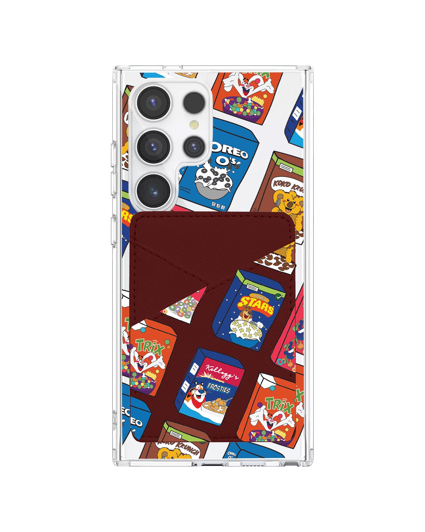 Android Phone Wallet Case - Cereal Boxes 2.0