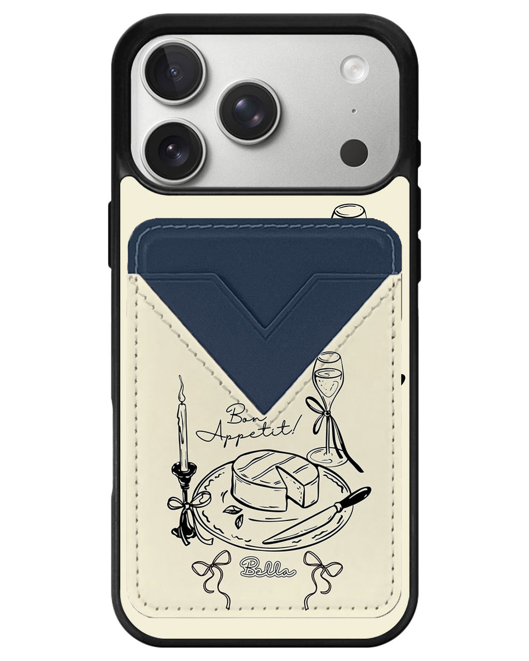 iPhone Avant Wallet Case - Bon Appetit