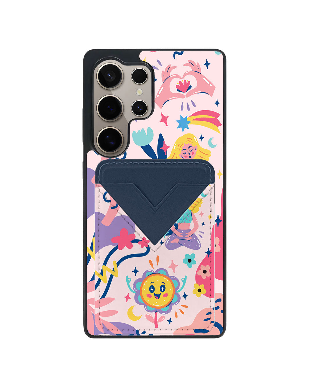 Android Avant Wallet Case - Heather