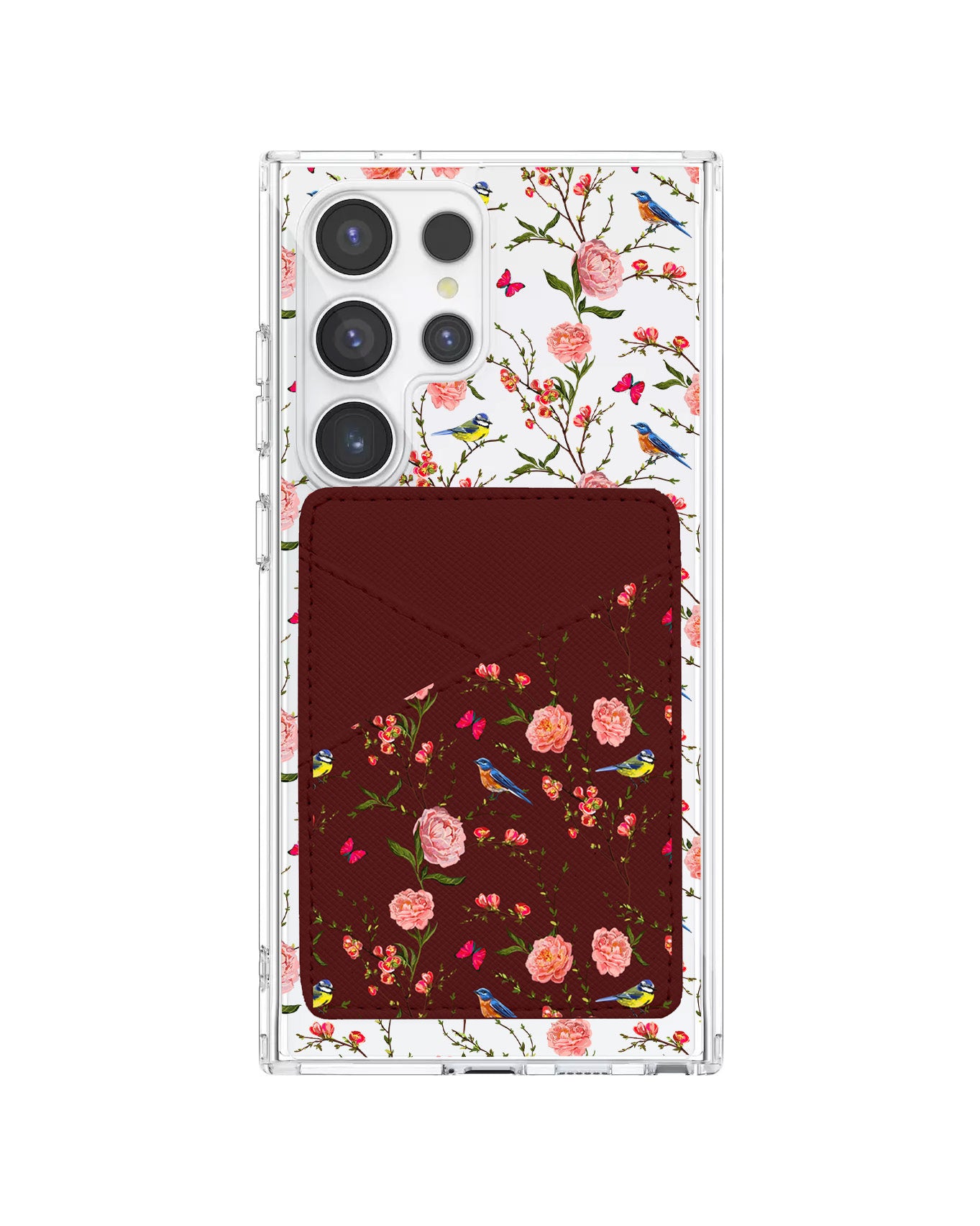 Android Phone Wallet Case - Flora Gardenia