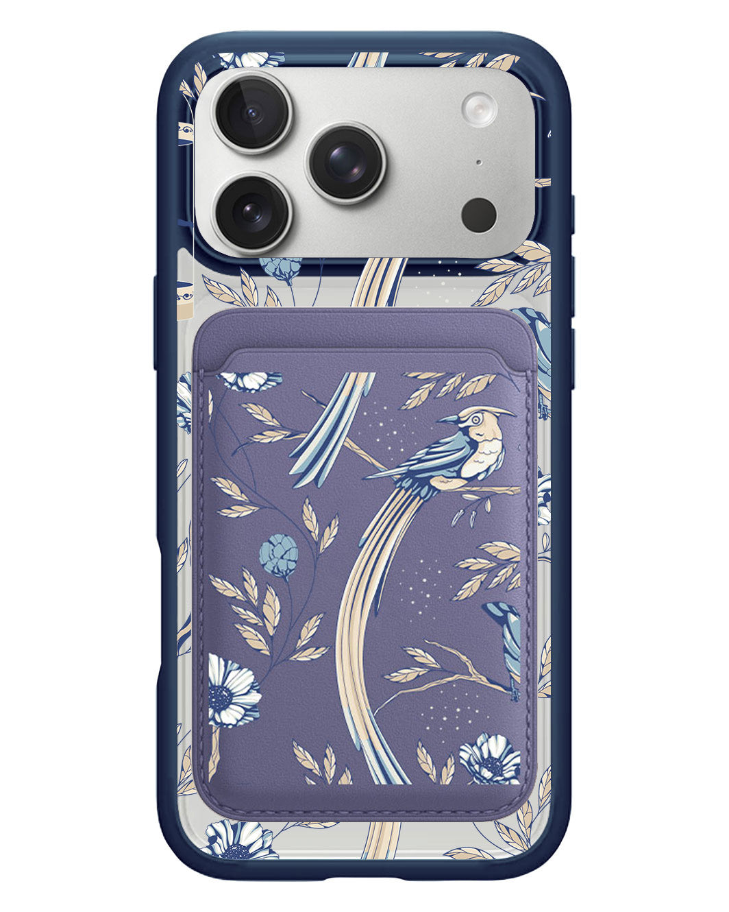 iPhone Magnetic Wallet Case - Lovebird 5.0