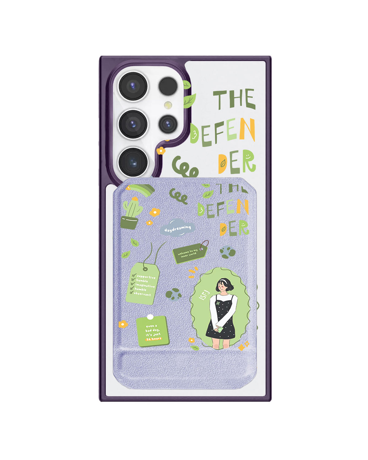 Android Magnetic Multifold Wallet - ISFJ