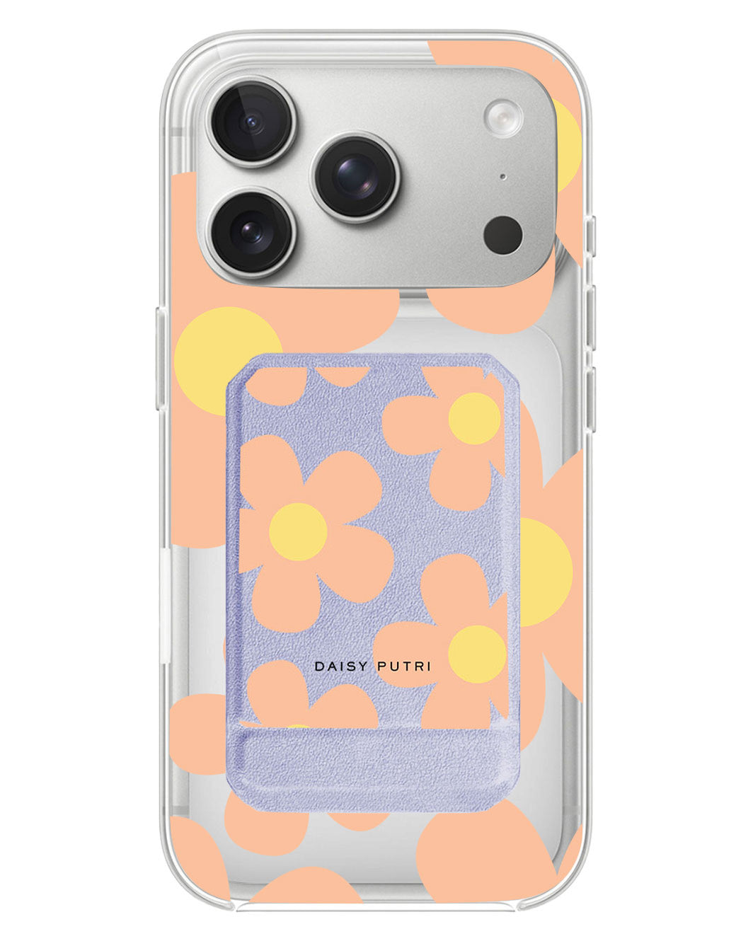 iPhone Magnetic Multifold Wallet - Daisy Love