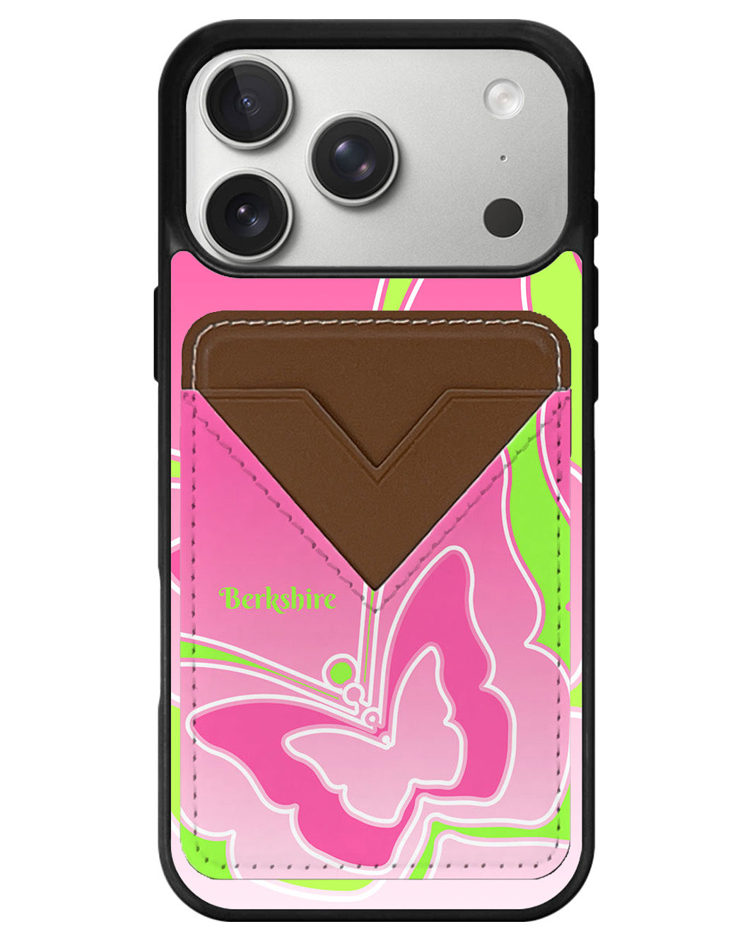 iPhone Avant Wallet Case - Butterfly Mirror 3.0