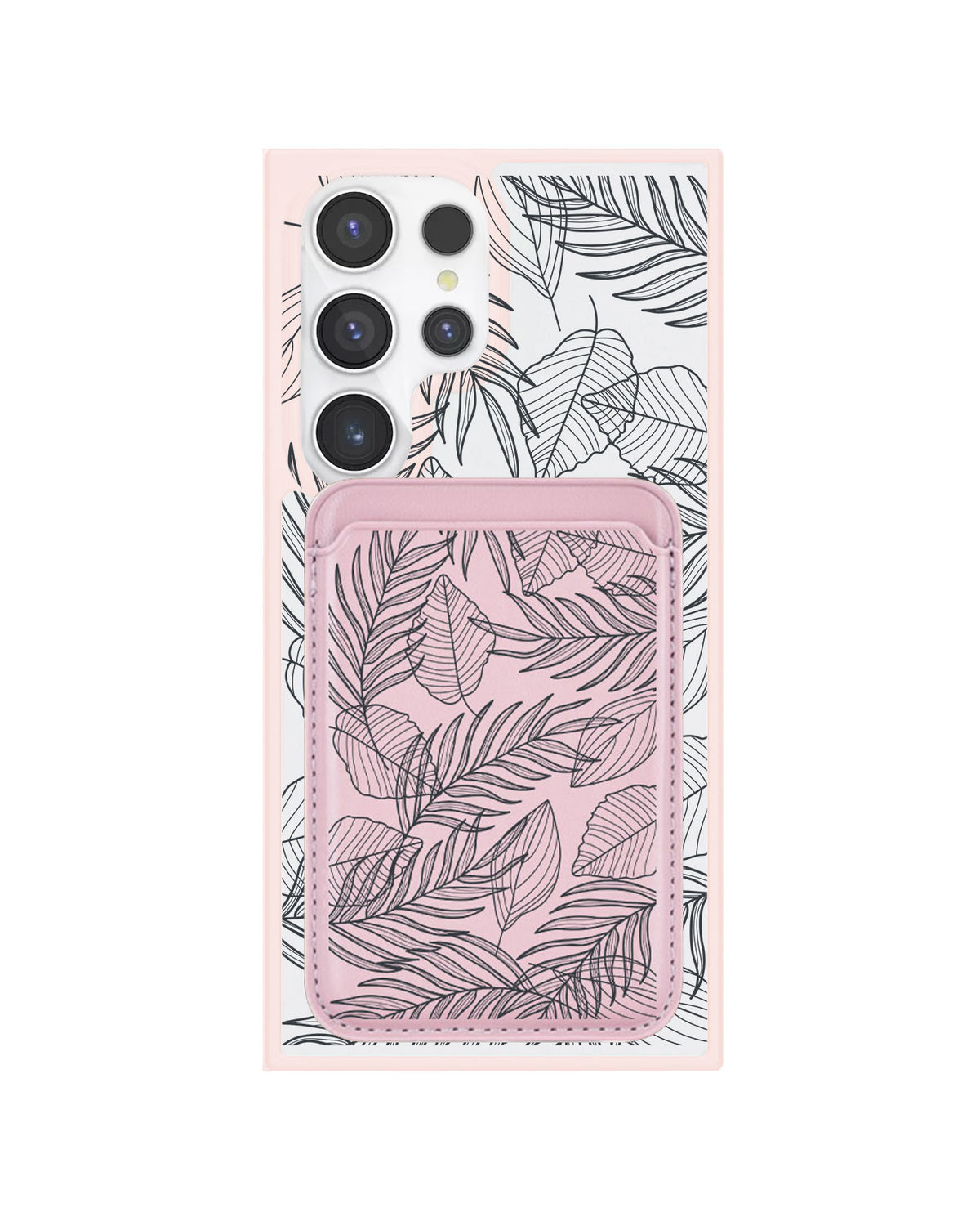 Android Magnetic Wallet Case - Sketchy Tropical 2.0