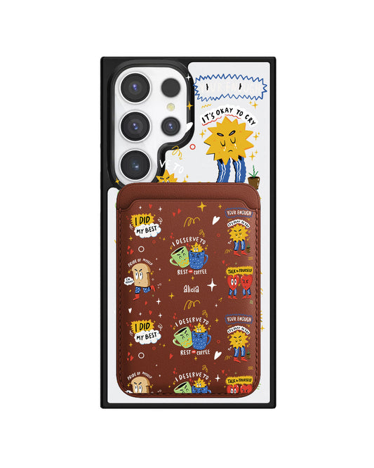 Android Magnetic Wallet Case - Selfless Love 3.0