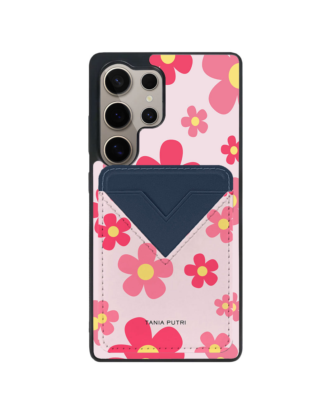 Android Avant Wallet Case - Daisy Blush