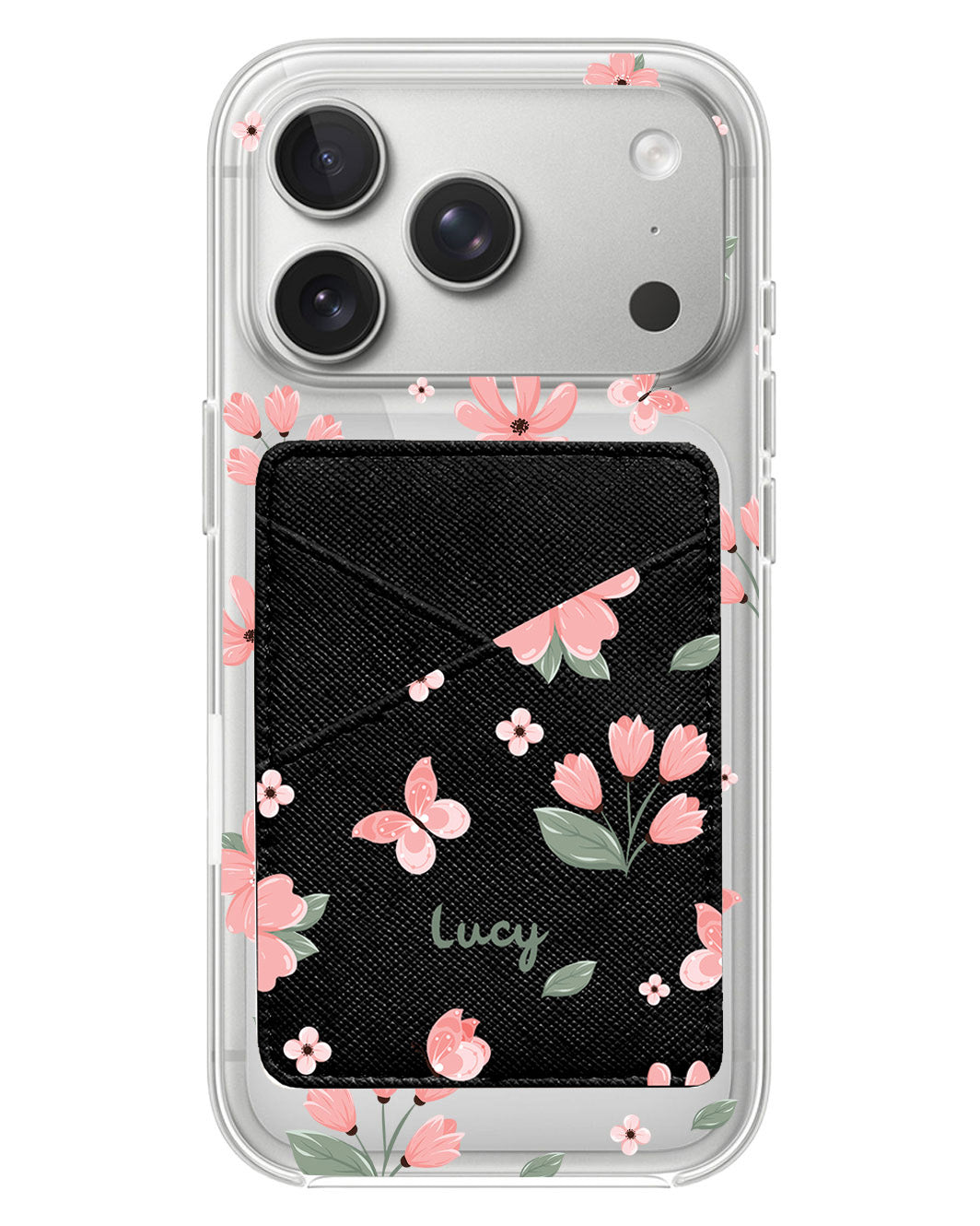 iPhone Phone Wallet Case - Pink Delight