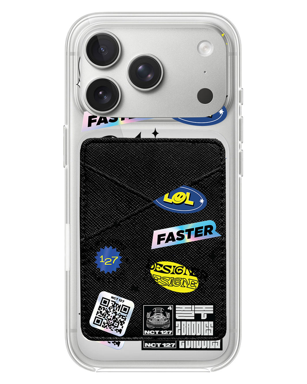 iPhone Phone Wallet Case - NCT 127 Sticker Pack