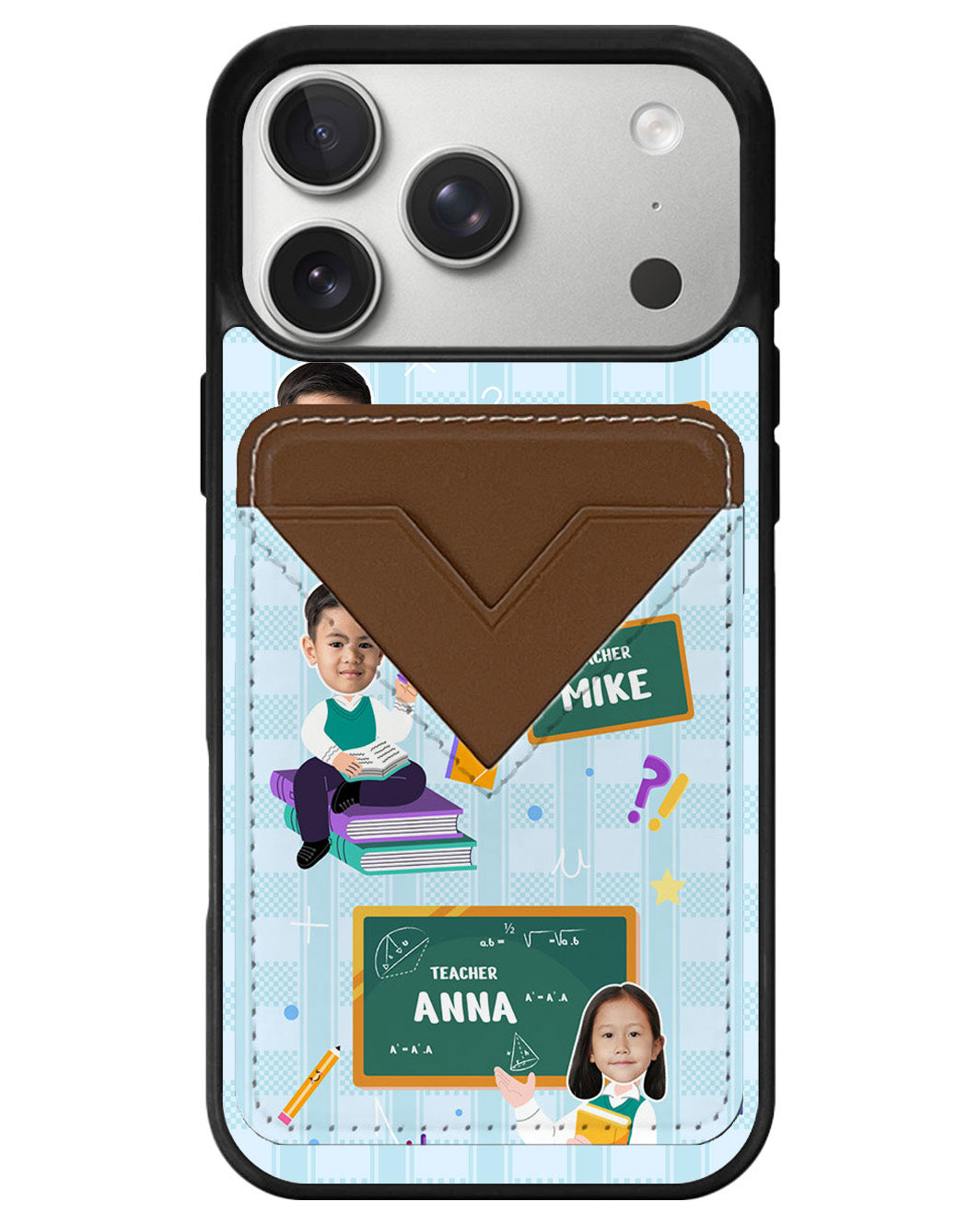 iPhone Avant Wallet Case - Face Grid Dream Teacher