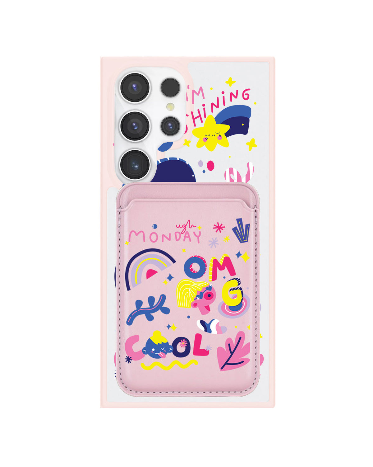 Android Magnetic Wallet Case - Monday, My Day