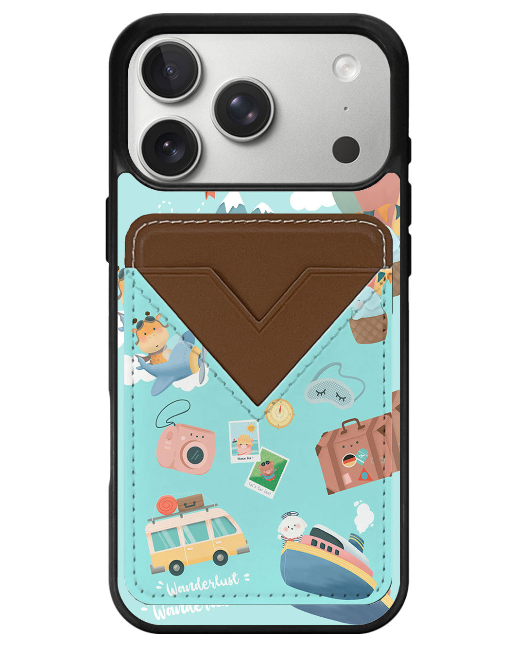 iPhone Avant Wallet Case - Travel