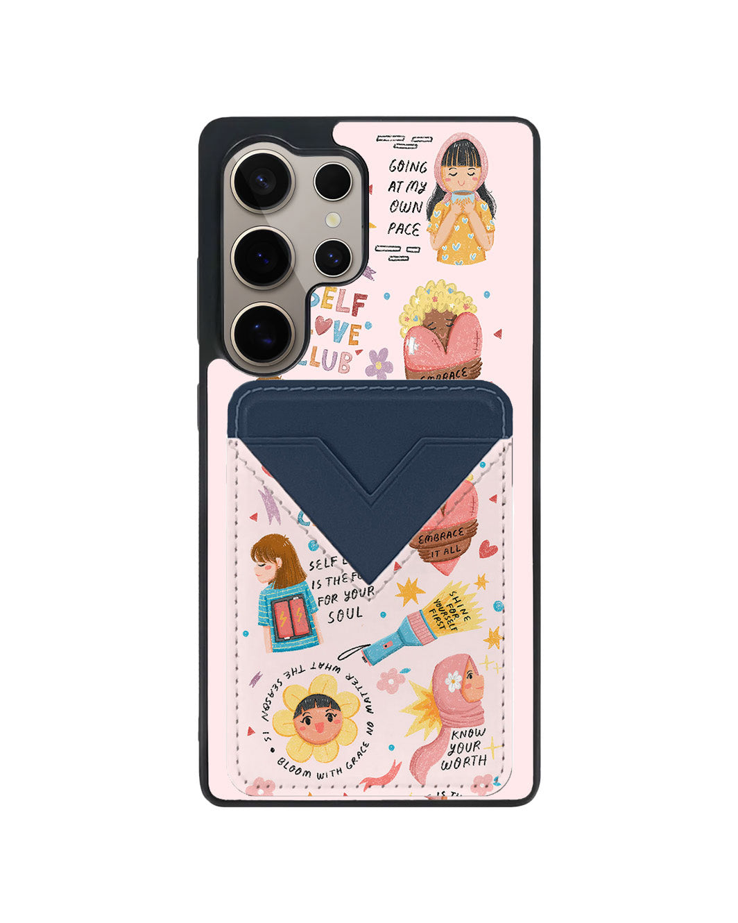 Android Avant Wallet Case - Self Love Club