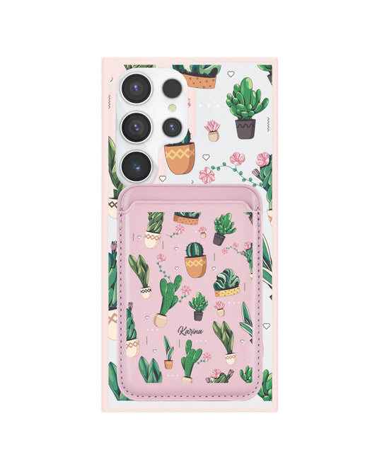 Android Magnetic Wallet Case - Cactus 3.0