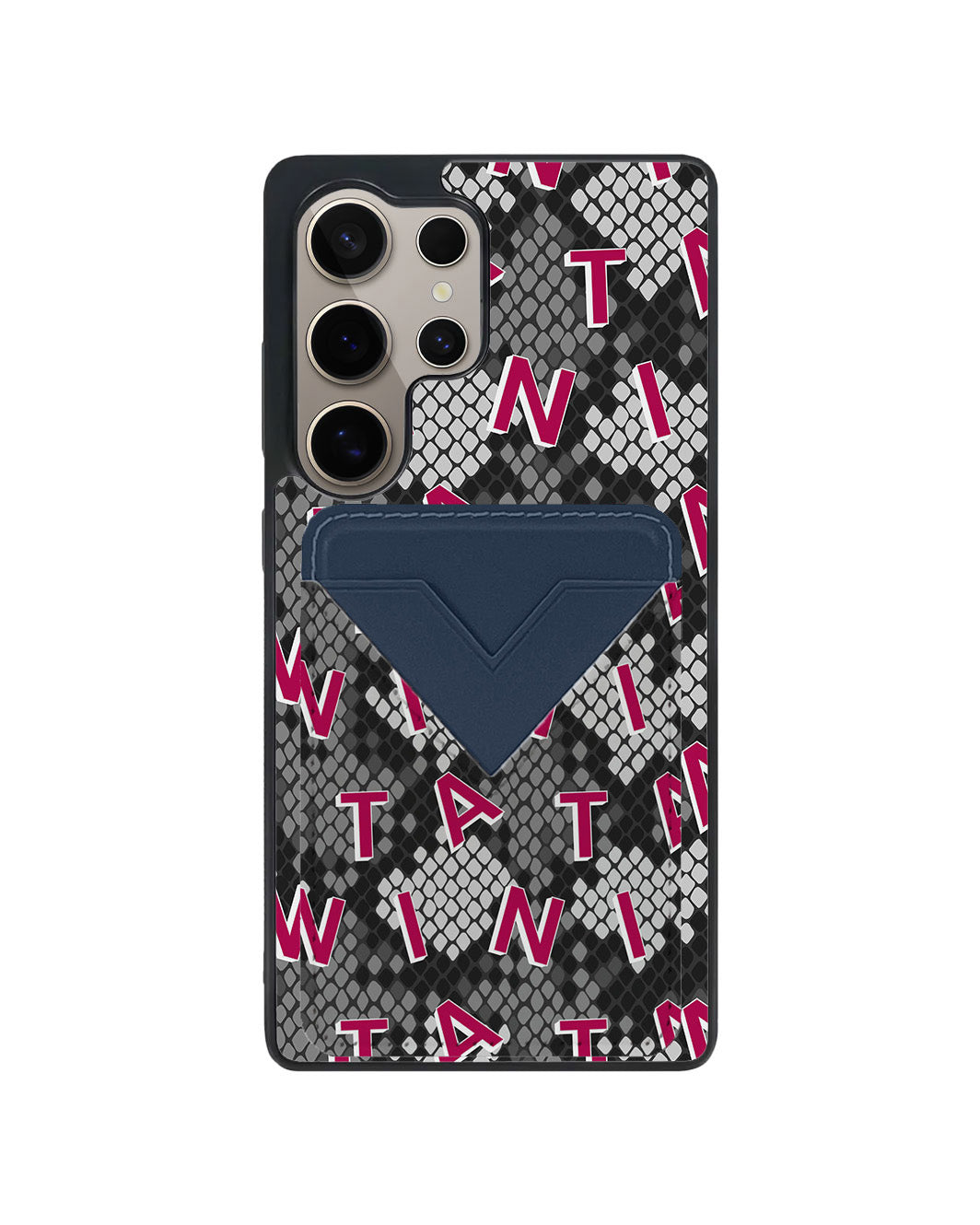 Android Avant Wallet Case - Serpent Monogram 2.0