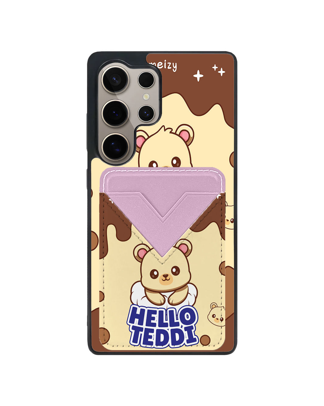 Android Avant Wallet Case - Hello Teddy 1.0
